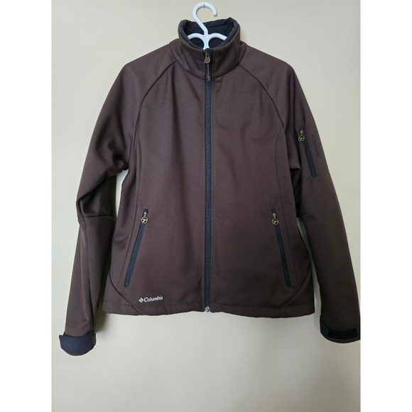 Columbia Jackets & Blazers - Columbia Brown Titanium Softshell Jacket Women's Large